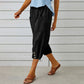 Women's Casual Capri Pants with Pockets