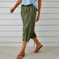Women's Casual Capri Pants with Pockets