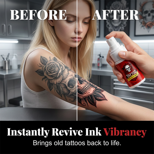 Tattoo Aftercare Moisturizing Spra – ultra-fine mist, hydrates, revives ink vibrancy