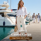 ⏳Time-Limited Special⏰Women's Casual Cargo Capri Pants – Utility Pockets, Comfort Fit, Versatile Style 🌟