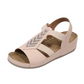 Summer Rhinestone Wedge Sandals for Women