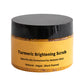 🧴 Turmeric Brightening Body Scrub | Natural Sea Salt Exfoliation · Nourishing Jojoba Oil · Fades Dullness · For Face and Body