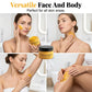 🧴 Turmeric Brightening Body Scrub | Natural Sea Salt Exfoliation · Nourishing Jojoba Oil · Fades Dullness · For Face and Body