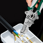 Multifunctional folding wire strippers with voltage tester