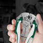 Multifunctional folding wire strippers with voltage tester