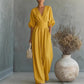 💖2026 Hot Sale 50% OFF✨Women's V-Neck High Waist Wide Leg Jumpsuit