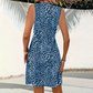 💥Women's V-neck dress with leopard print – Bold, Flattering, Versatile 🌟