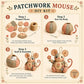 ⏳Time-Limited Special⏰Handcrafted Vintage Mouse Plush Sewing Kit