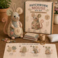 ⏳Time-Limited Special⏰Handcrafted Vintage Mouse Plush Sewing Kit