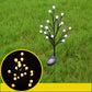 Solar Powered LED Tree Branch Garden Stake Light