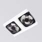 Modern 2-in-1 LED Ceiling Fan Light – Remote Control ❄️💡🌀🏠