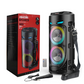 📢📢50% OFF !! ⏰Portable Bluetooth Speaker with Wired Microphones