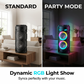 📢📢50% OFF !! ⏰Portable Bluetooth Speaker with Wired Microphones