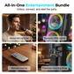 📢📢50% OFF !! ⏰Portable Bluetooth Speaker with Wired Microphones