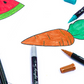 Quick Dry Dual Tip Acrylic Marker Set