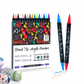 Quick Dry Dual Tip Acrylic Marker Set