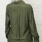 👔 Women's Solid Lapel Long Sleeves Button-Down Shirt – Classic collar & chest pockets – Relaxed fit, perfect for work or casual layering 🌿💼✨