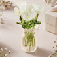 ⏳ Limited-Time Offer! ✨ Mini Glass Bouquet | Elegant Gift 🎀 | Approx. 6cm Tall 🎉