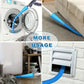 ⏰Limited Time Sales - save 50% OFF🧹 Tumble Dryer Vent Cleaner Kit – 2-Piece Lint Removal Brush & Vacuum Attachment 🌬️