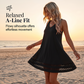 Trending Now🔥Sleeveless Eyelet Hem Dress – Versatile V-Neck Style