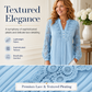 ✨Women's Lace Patchwork V-Neck Long Sleeve Top – Feminine Elegance With Everyday Comfort 🌸