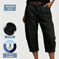 Women's Casual Stretchy Cropped Denim Pants