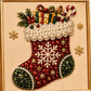 🎄✨ DIY Christmas Pearl Bead Art Kit – 5 Festive Designs, 3D Raised Beads & Display Frame Included | Holiday Wall Decor 🖼️🎨