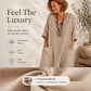Women's V Neck Loose Vacation Maxi Dress