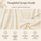 Women's V Neck Loose Vacation Maxi Dress