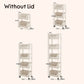 📦🪜Slim Rolling Storage Cart with Multi-Tier Shelves