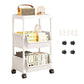 📦🪜Slim Rolling Storage Cart with Multi-Tier Shelves
