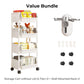 📦🪜Slim Rolling Storage Cart with Multi-Tier Shelves