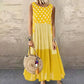 Women's Sleeveless Polka Dot & Plaid Patchwork Dress