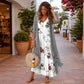 Flowing Indian Style Large Swing Dress