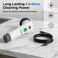 Rechargeable Electric Cleaning Brush with Interchangeable Heads