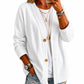 🌸Hot Sale 50% OFF💖Women's Casual Collarless Button Cardigan Jacket