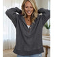 ✨Last Day Sale 50% OFF🔥 Women's Long Sleeve Casual Hoodie Top 👕