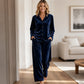 🌸Hot Sale 50% OFF💖Women’s Casual Velvet 2-Piece Lounge Set