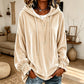 🌸Hot Sale 50% OFF💖Women's Casual Velvet Hooded Sweatshirt