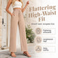 Women's Casual High Waisted Wid-Leg Pants