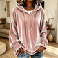 🌸Hot Sale 50% OFF💖Women's Casual Velvet Hooded Sweatshirt