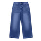 Women's Casual Straight-Leg Cropped Jeans