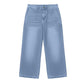 Women's Casual Straight-Leg Cropped Jeans