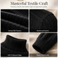 Women's Ribbed Turtleneck Long Sleeve Sweater Dress