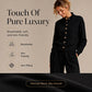 Women's Button-Down Cardigan & Wide-Leg Pants Set