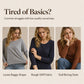 Women's V Neck Ribbed Knit Casual Top
