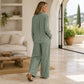 🌸Hot Sale 50% OFF💖Women's Casual Long-Sleeve Top & Pants 2-Piece Set