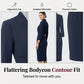 Elegant Stand Collar V-Neck Bodycon Dress
