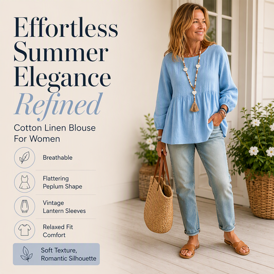 Women's Casual Loose Babydoll Top