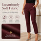 Women's High Waisted Cropped Suit Pants